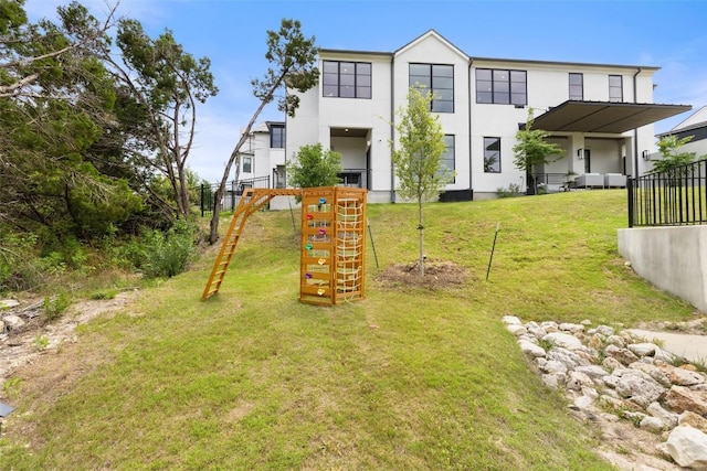 903 Alexia Ln, Austin, TX 78746 - view of yard