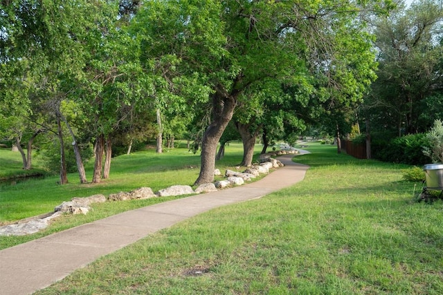 17112 Crescent Heights Trl, Austin, TX 78717 - view of property's community featuring a lawn