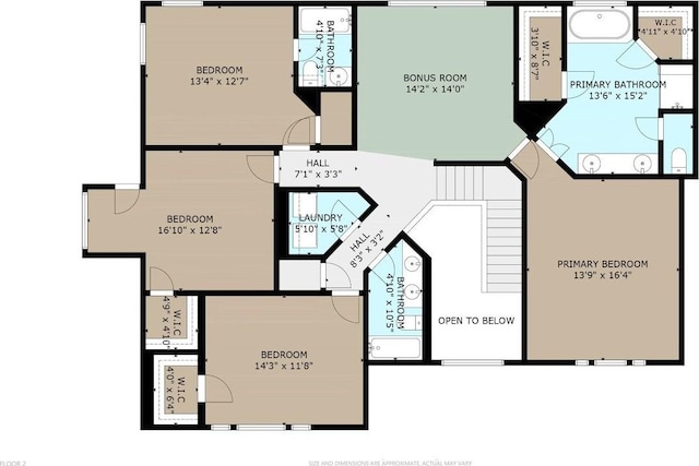 17112 Crescent Heights Trl, Austin, TX 78717 - home floor plan