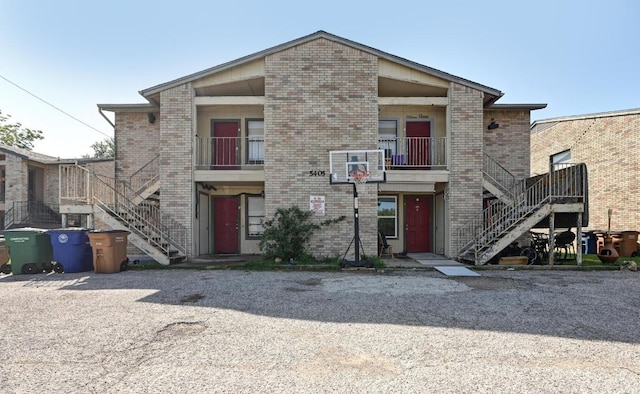 5405 Rose Hill Cir, Austin, TX 78745 - multi unit property featuring stairs and brick siding