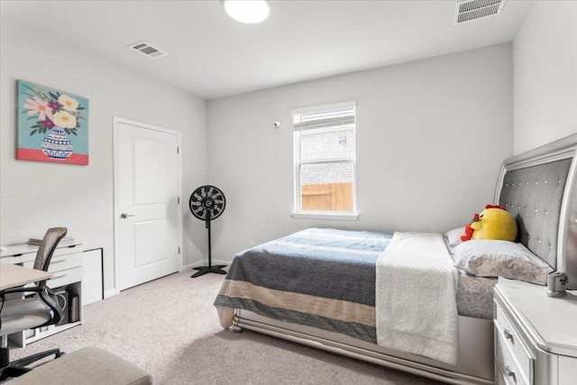 128 Green Knoll Ln, Georgetown, TX 78628 - carpeted bedroom with an office area and baseboards
