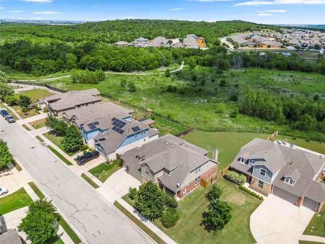7207 Auburn Blaze Ln, Austin, TX 78744 - aerial view of residential area featuring a forest