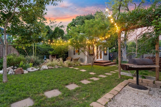 view of yard