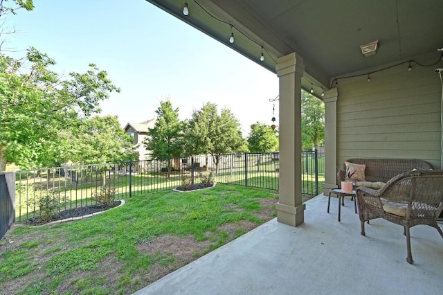 3101 Davis Ln Unit 6402, Austin, TX 78748 - view of yard with a patio and an outdoor hangout area