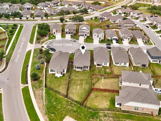 617 Silent Creek Cv, Georgetown, TX 78628 - aerial view of residential area