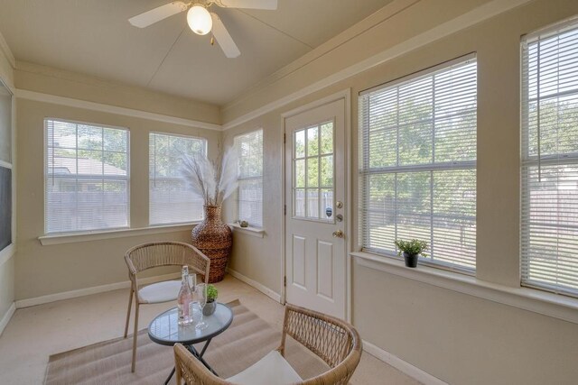 1303 Ridgewood Dr, Leander, TX 78641 - sunroom / solarium with healthy amount of natural light and baseboards