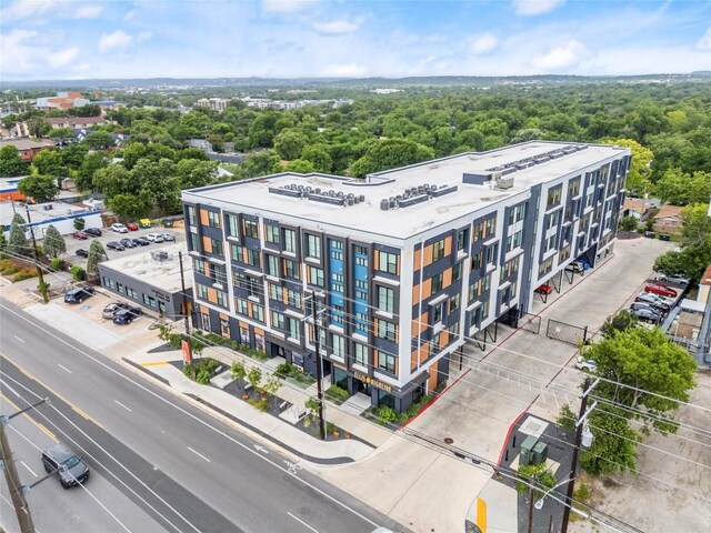 6324 N Lamar Blvd Unit 212, Austin, TX 78752 - drone / aerial view of apartment complex
