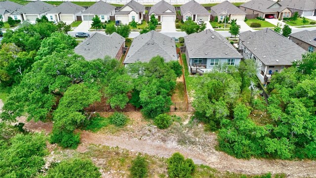 aerial perspective of suburban area