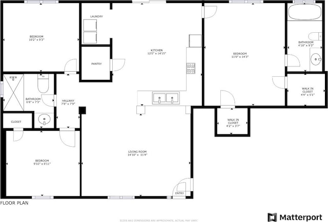 141 Britni Loop, Kyle, TX 78640 - property floor plan