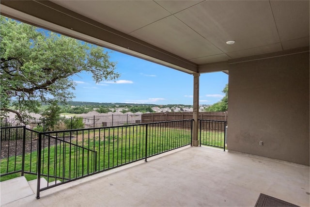 view of patio / terrace
