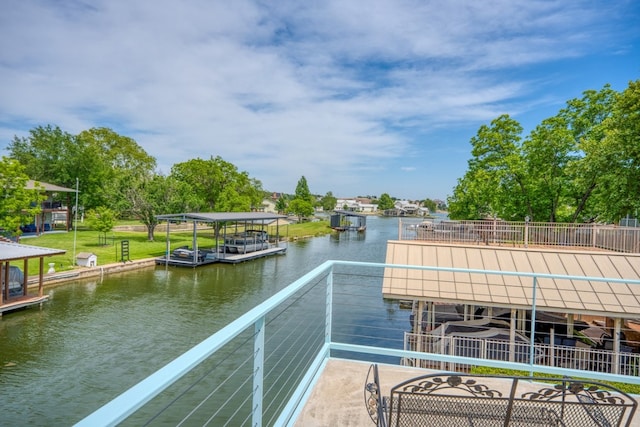 521 E Briarway Dr, Granite Shoals, TX 78654 - dock featuring a water view