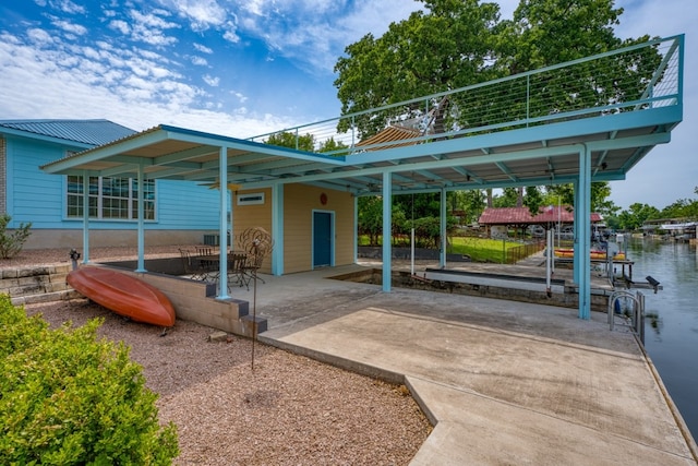 521 E Briarway Dr, Granite Shoals, TX 78654 - view of home's community with boat lift and a boat dock