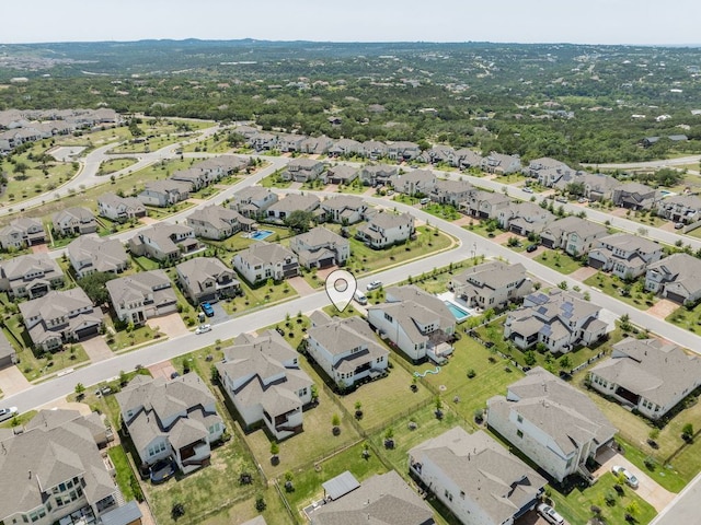 604 Buena Onda Way, Lakeway, TX 78738 - aerial view of property and surrounding area with nearby suburban area