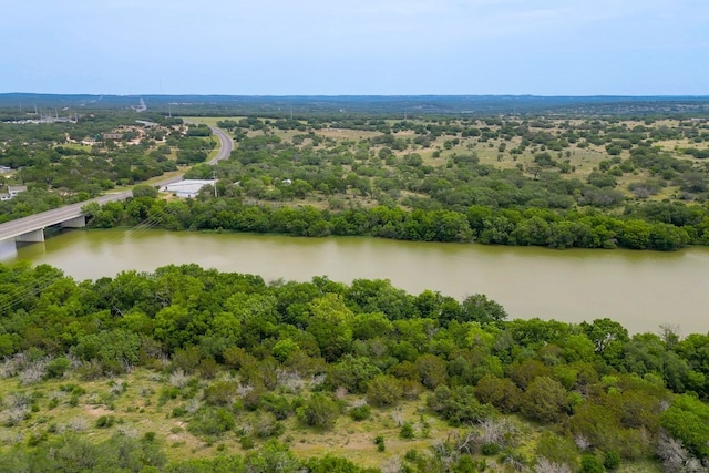 624 N US Highway 281, Johnson City, TX 78636 - aerial view of a nearby body of water and a notable bridge