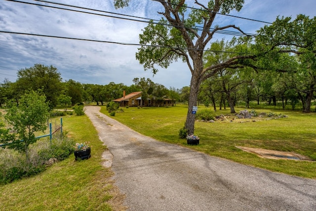 624 N US Highway 281, Johnson City, TX 78636 - view of home's community featuring a yard and asphalt driveway