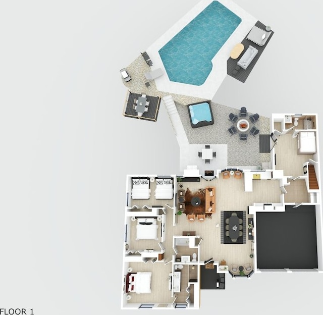 2209 Forest Bend Dr, Austin, TX 78704 - view of floor plan / room layout