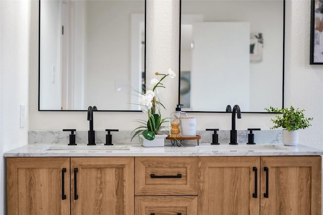 8921 Norwich Castle, Austin, TX 78747 - bathroom featuring double vanity