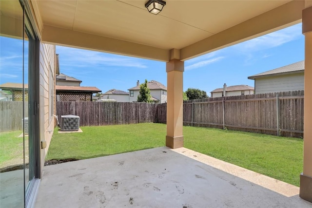8921 Norwich Castle, Austin, TX 78747 - view of patio / terrace featuring cooling unit