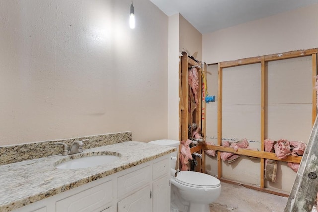 7008 Beckett Rd, Austin, TX 78749 - bathroom featuring toilet and vanity