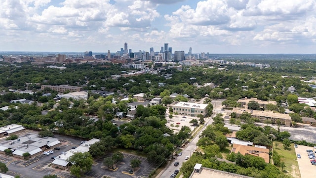 716 W 35th St, Austin, TX 78705 - drone / aerial view of city skyline