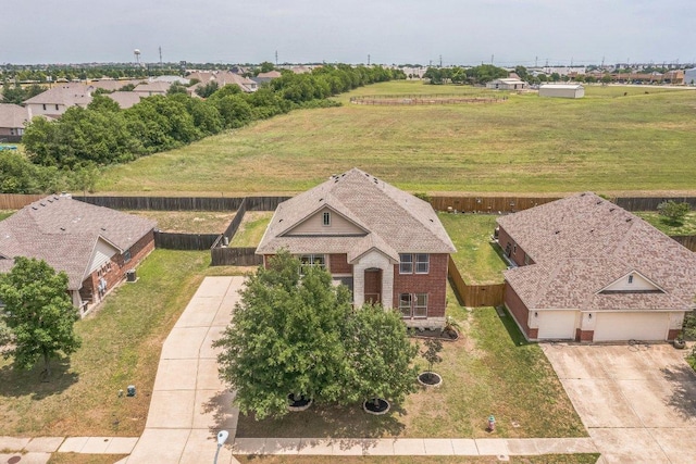 aerial view of property and surrounding area