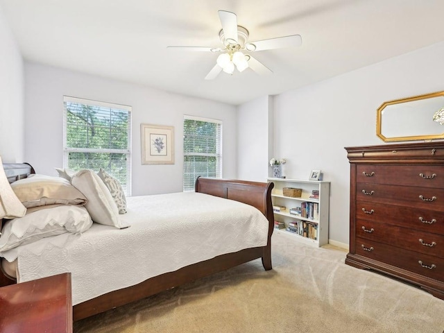 14928 Thatcher Dr, Austin, TX 78717 - carpeted bedroom featuring ceiling fan