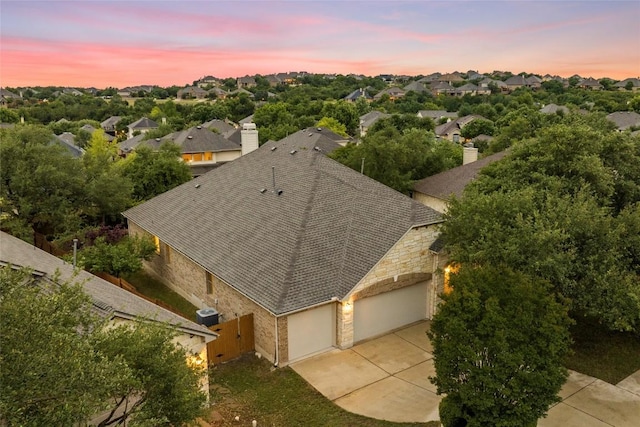 240 Maeves Way, Austin, TX 78737 - view of aerial view at dusk