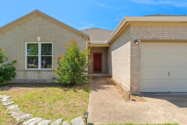 109 Silver Lace Ln, Round Rock, TX 78664 - view of front of home featuring brick siding and an attached garage