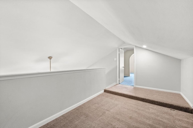 15105 Mettle Dr, Austin, TX 78734 - bonus room featuring carpet flooring and vaulted ceiling