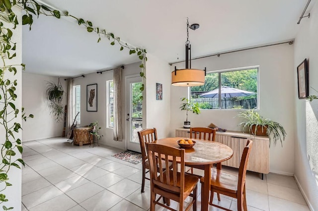 7605 Clydesdale Dr, Austin, TX 78745 - dining room featuring light tile patterned floors