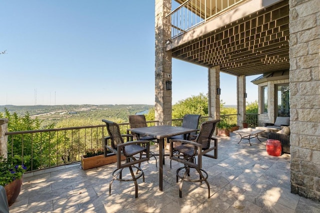 6605 W Courtyard Dr, Austin, TX 78730 - patio / terrace featuring a patio area and outdoor dining space