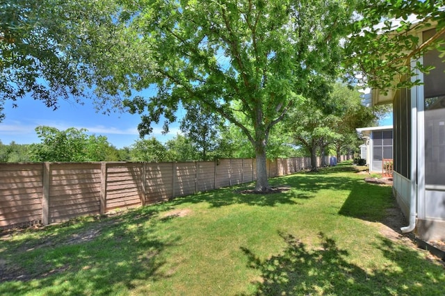 221 Bonham Loop, Georgetown, TX 78633 - view of yard with a sunroom