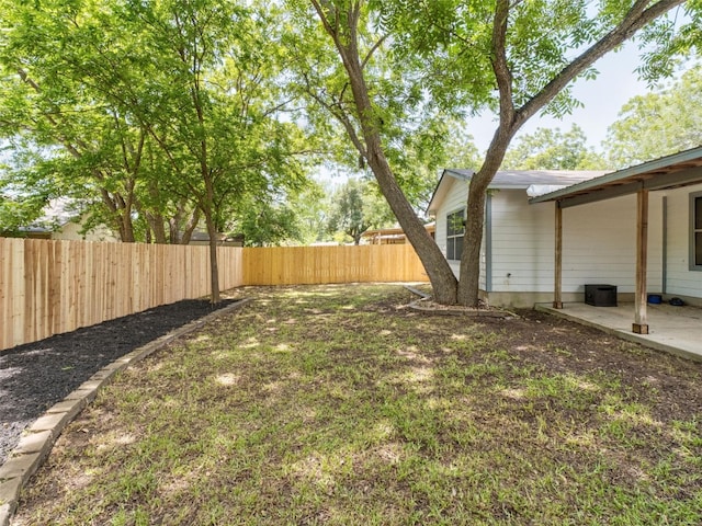 10719 Watchful Fox Dr, Austin, TX 78748 - fenced backyard with a patio