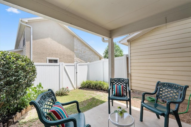 401 Buttercup Creek Blvd Unit 1005, Cedar Park, TX 78613 - view of patio / terrace with a fenced backyard