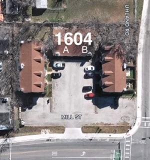 1604 Mill St Unit B, San Marcos, TX 78666 - aerial map of property and surrounding area