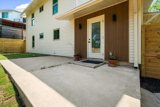 3605 Tallison Ter, Austin, TX 78704 - property entrance with a patio