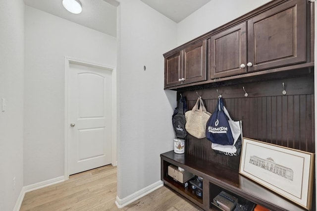 110 N Sage Holw, Dripping Springs, TX 78620 - mudroom with light wood finished floors and baseboards