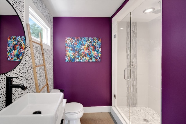 2502 Side Cv, Austin, TX 78704 - bathroom with a sink and a shower stall