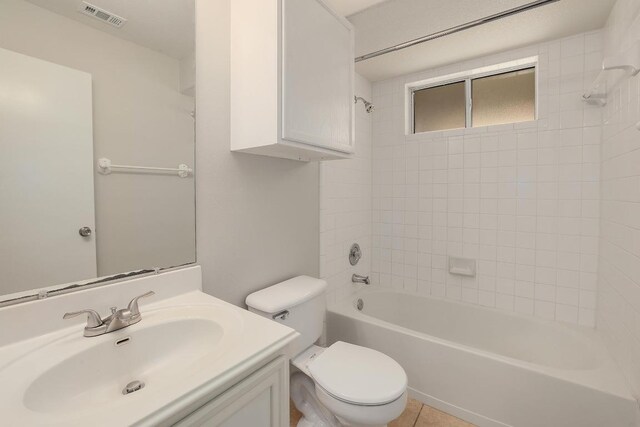 16710 Shipshaw River Dr, Leander, TX 78641 - full bathroom with toilet, vanity, and  shower combination