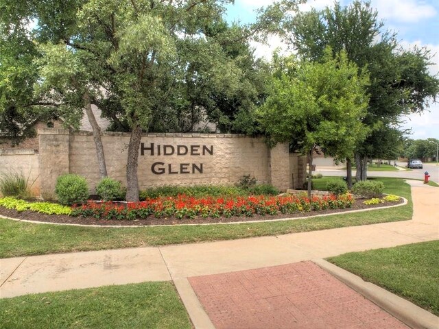 1607 Mesa Verde Dr, Round Rock, TX 78681 - view of community / neighborhood sign