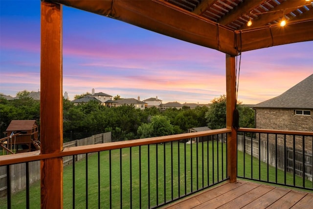 361 Stone View Trl, Austin, TX 78737 - deck with a pergola