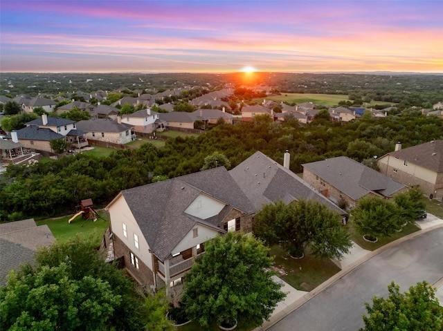 361 Stone View Trl, Austin, TX 78737 - aerial perspective of suburban area