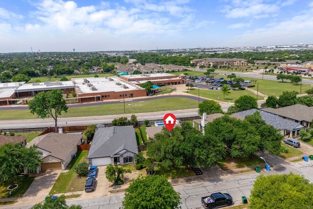 drone / aerial view