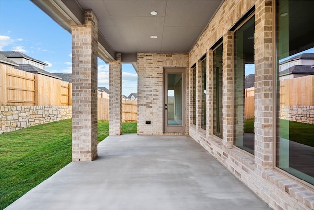 639 Bay Breeze Dr, Kyle, TX 78640 - view of patio / terrace with a fenced backyard