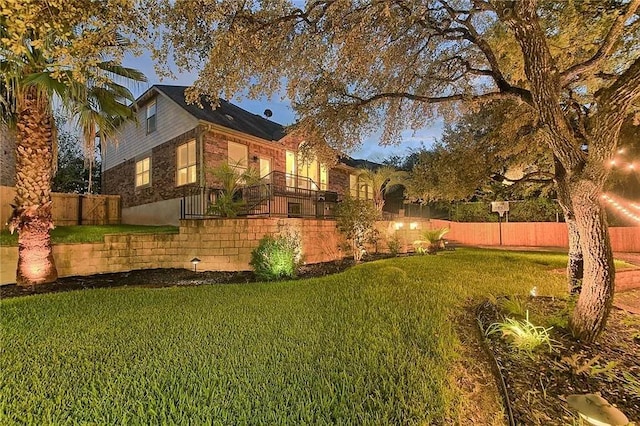 1401 Brixey Cv, Austin, TX 78754 - view of yard