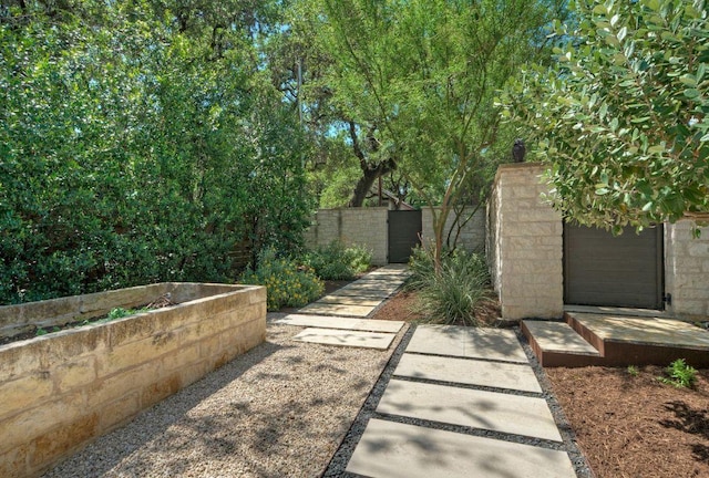 2309 S 4th St, Austin, TX 78704 - view of yard featuring fence and a gate