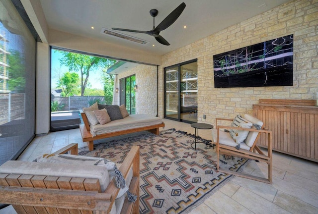 2309 S 4th St, Austin, TX 78704 - view of sunroom / solarium