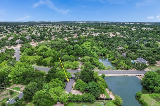 3301 Arrowhead Cir, Round Rock, TX 78681 - bird's eye view of a nearby body of water