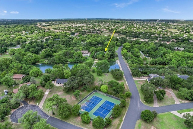 3301 Arrowhead Cir, Round Rock, TX 78681 - aerial overview of property's location featuring a nearby body of water
