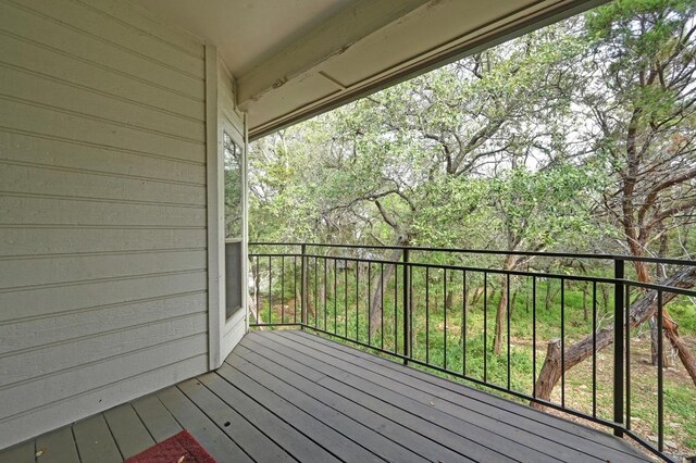 6000 Shepherd Mountain Cv Unit 107, Austin, TX 78730 - view of wooden deck